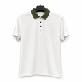 White Short-Sleeve Casual Top
